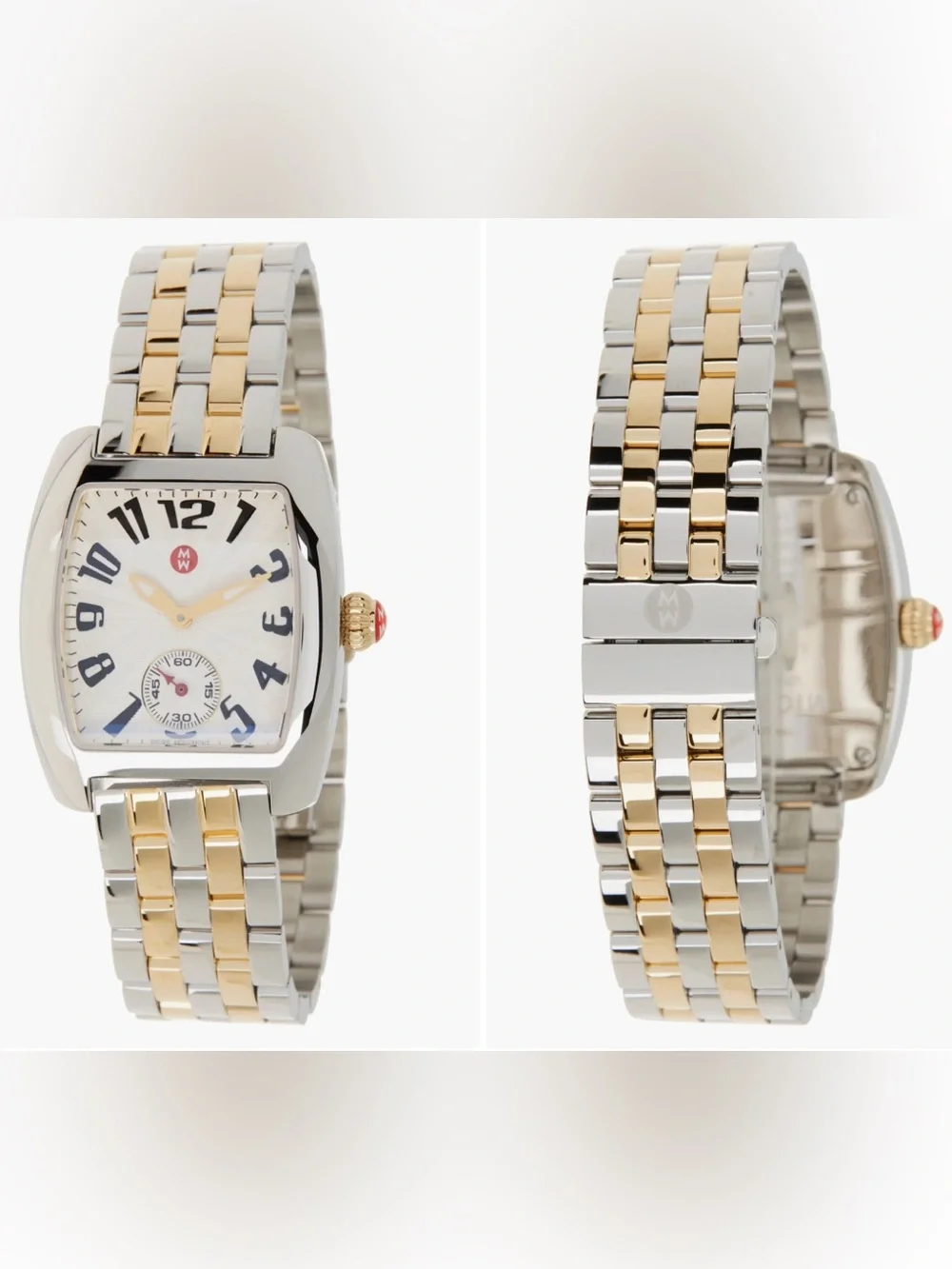 Michele Women's Mixed Metals Urban Bracelet Watch